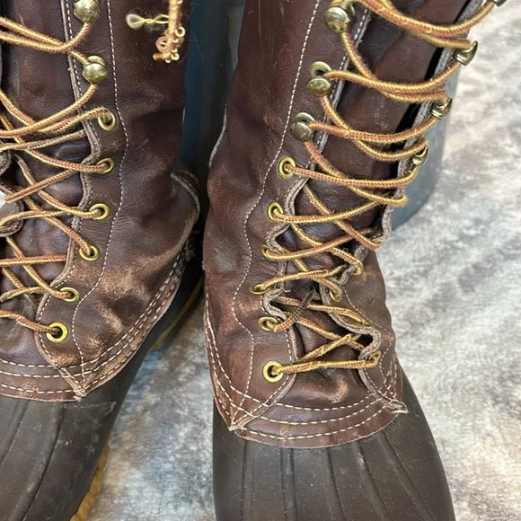 L.L. Bean Men's Brown and Tan Boots - Picture 4 of 16